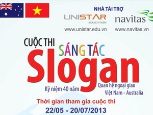 Concours de composition du slogan Vietnam-Australie